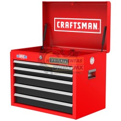 CAJA DE METAL CON 5 CAJONES PARA HERRAMIENTAS CRAFTSMAN CMST98263RB                  