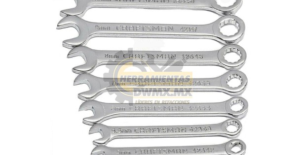 Craftsman Juego de llaves inglesas, 96 piezas, con llaves estándar y enanas  (CMMT87902)